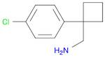 [1-(4-chlorophenyl)cyclobutyl]methanamine