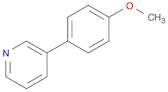 3-(4-METHOXYPHENYL)PYRIDINE