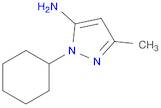 2-CYCLOHEXYL-5-METHYL-2H-PYRAZOL-3-YLAMINE