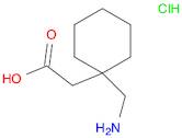 Cyclohexaneacetic acid, 1-(aminomethyl)-, hydrochloride