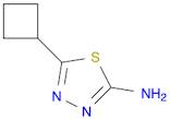 5-cyclobutyl-1,3,4-thiadiazol-2-amine