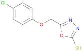 5-[(4-CHLOROPHENOXY)METHYL]-1,3,4-OXADIAZOLE-2-THIOL