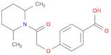4-[2-(2,6-DIMETHYL-PIPERIDIN-1-YL)-2-OXO-ETHOXY]-BENZOIC ACID