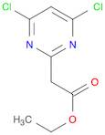 ethyl 2-(4,6-dichloropyrimidin-2-yl)acetate/63155-10-2