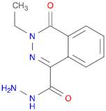 3-Ethyl-4-oxo-3,4-dihydrophthalazine-1-carbohydrazide