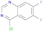 4-CHLORO-6,7-DIFLUOROQUINAZOLINE
