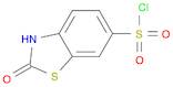6-Benzothiazolesulfonylchloride,2,3-dihydro-2-oxo-(9CI)