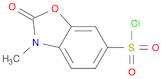 6-Benzoxazolesulfonylchloride,2,3-dihydro-3-methyl-2-oxo-(9CI)