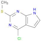 5-chloro-3-methylsulfanyl-2,4,9-triazabicyclo[4.3.0]nona-2,4,7,10-tetraene