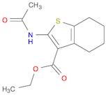 ETHYL 2-ACETAMIDO-4,5,6,7-TETRAHYDROBENZO[B]THIOPHENE-3-CARBOXYLATE