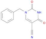 1-BENZYL-2,4-DIOXO-1,2,3,4-TETRAHYDRO-5-PYRIMIDINECARBONITRILE