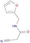 2-cyano-N-(2-furylmethyl)acetamide