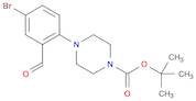 4-(4-Bromo-2-formyl-phenyl)-piperazine-1-carboxylic acid tert-butyl ester