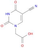 2-[5-Cyano-2,4-dioxo-3,4-dihydro-(2H)pyrimidin-1-yl]acetic acid