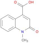 1-methyl-2-oxo-1,2-dihydroquinoline-4-carboxylic acid