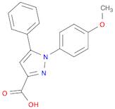 1-(4-METHOXYPHENYL)-5-PHENYL-1H-PYRAZOLE-3-CARBOXYLIC ACID
