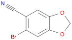 6-BROMO-1,3-BENZODIOXOLE-5-CARBONITRILE