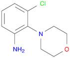 3-CHLORO-2-MORPHOLIN-4-YLANILINE