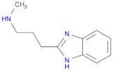 1H-Benzimidazole-2-propanamine,N-methyl-(9CI)