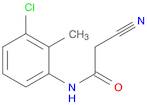 N-(3-CHLORO-2-METHYL-PHENYL)-2-CYANO-ACETAMIDE