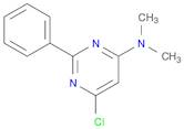 N-(6-chloro-2-phenyl-4-pyrimidinyl)-N,N-dimethylamine
