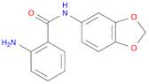 Benzamide, 2-amino-N-1,3-benzodioxol-5-yl- (9CI)