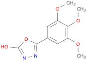5-(3,4,5-trimethoxyphenyl)-1,3,4-oxadiazol-2-ol