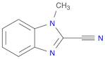 1H-Benzimidazole-2-carbonitrile,1-methyl-(9CI)