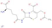 5-Thia-1-azabicyclo[4.2.0]oct-2-ene-2-carboxylic acid,3-[(acetyloxy)methyl]-7-[(5-amino-5-carboxy-…