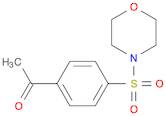 1-[4-(MORPHOLINE-4-SULFONYL)-PHENYL]-ETHANONE