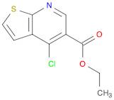 ETHYL 4-CHLOROTHIENO[2,3-B]PYRIDINE-5-CARBOXYLATE