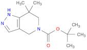 tert-butyl 7,7-diMethyl-6,7-dihydro-1H-pyrazolo[4,3-c]pyridine-5(4H)-carboxylate