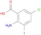 2-AMINO-5-CHLORO-3-IODOBENZOIC ACID