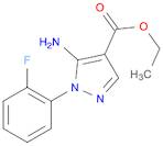 ETHYL 5-AMINO-1-(2-FLUOROPHENYL)-1H-PYRAZOLE-4-CARBOXYLATE