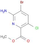 Methyl 6-aMino-5-broMo-3-chloropicolinate