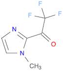 Ethanone, 2,2,2-trifluoro-1-(1-methyl-1H-imidazol-2-yl)- (9CI)