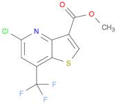METHYL 5-CHLORO-7-(TRIFLUOROMETHYL)THIENO[3,2-B]PYRIDINE-3-CARBOXYLATE