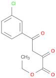 Benzenebutanoic acid, 3-chloro-.α.,.γ.-dioxo-, ethyl est