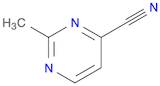 4-Pyrimidinecarbonitrile, 2-methyl- (9CI)