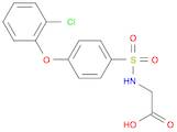 ((4-(2-chlorophenoxy)phenyl)sulfonyl)glycine