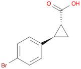 (1R,2R)-2-(4-bromophenyl)cyclopropanecarboxylic acid