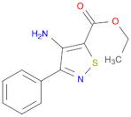 Ethyl 4-aMino-3-phenylisothiazole-5-carboxylate