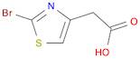 2-(2-bromo-1,3-thiazol-4-yl)acetic acid