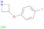 3-(4-Fluorophenoxy)azetidine hydrochloride