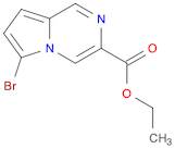 ethyl 6-bromoH-pyrrolo[1,2-a]pyrazine-3-carboxylate