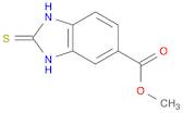 1H-BENZIMIDAZOLE-5-CARBOXYLIC ACID, 2,3-DIHYDRO-2-THIOXO-, METHYL ESTER