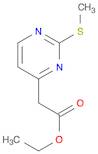 ETHYL2-METHYLTHIO-4-PYRIMIDIN-ACETATE