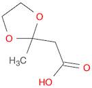 2-(2-Methyl-1.3-dioxolan-2-yl)acetic acid