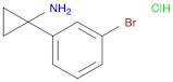Cyclopropanamine, 1-(3-bromophenyl)-, hydrochloride (1