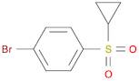 1-Bromo-4-(cyclopropanesulfonyl)benzene